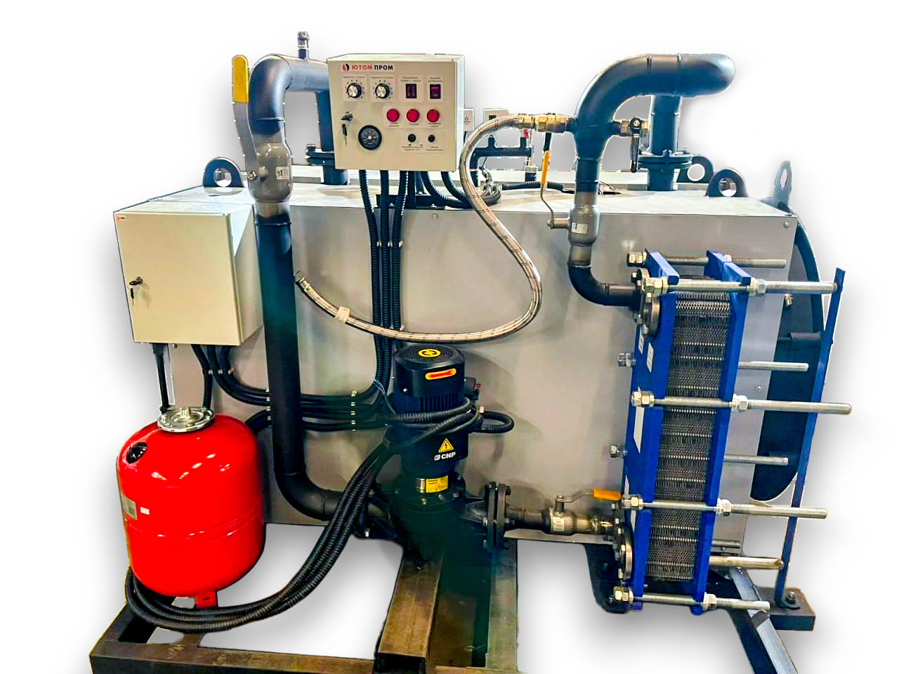 Котел на раме