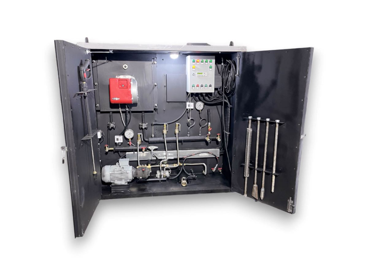 Прямоточный паровой котел в термобоксе КПА 510